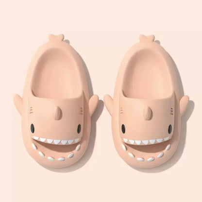 Shark Slides | Unisex EVA Cloud Slippers | Thick Cushioned Anti-Slip Shower Sandals for Indoor & Outdoor | Steven & Levon
