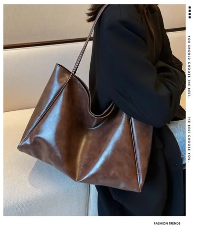 Women's Tote Bag | Soft PU Leather | Large Capacity Crossbody Shoulder Bag | Steven & Levon