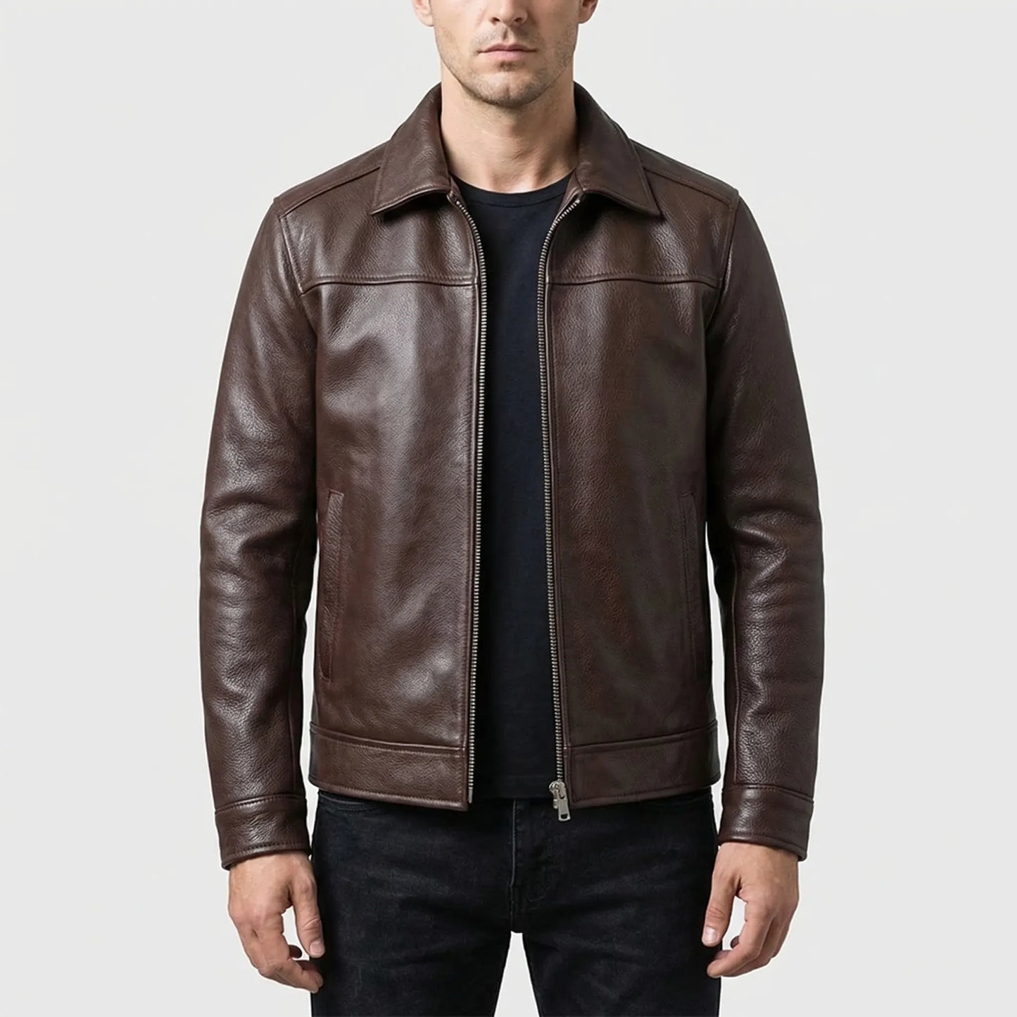 Tannwick - Slim Fit Zip-Up Jacket  Casual Everyday Wear