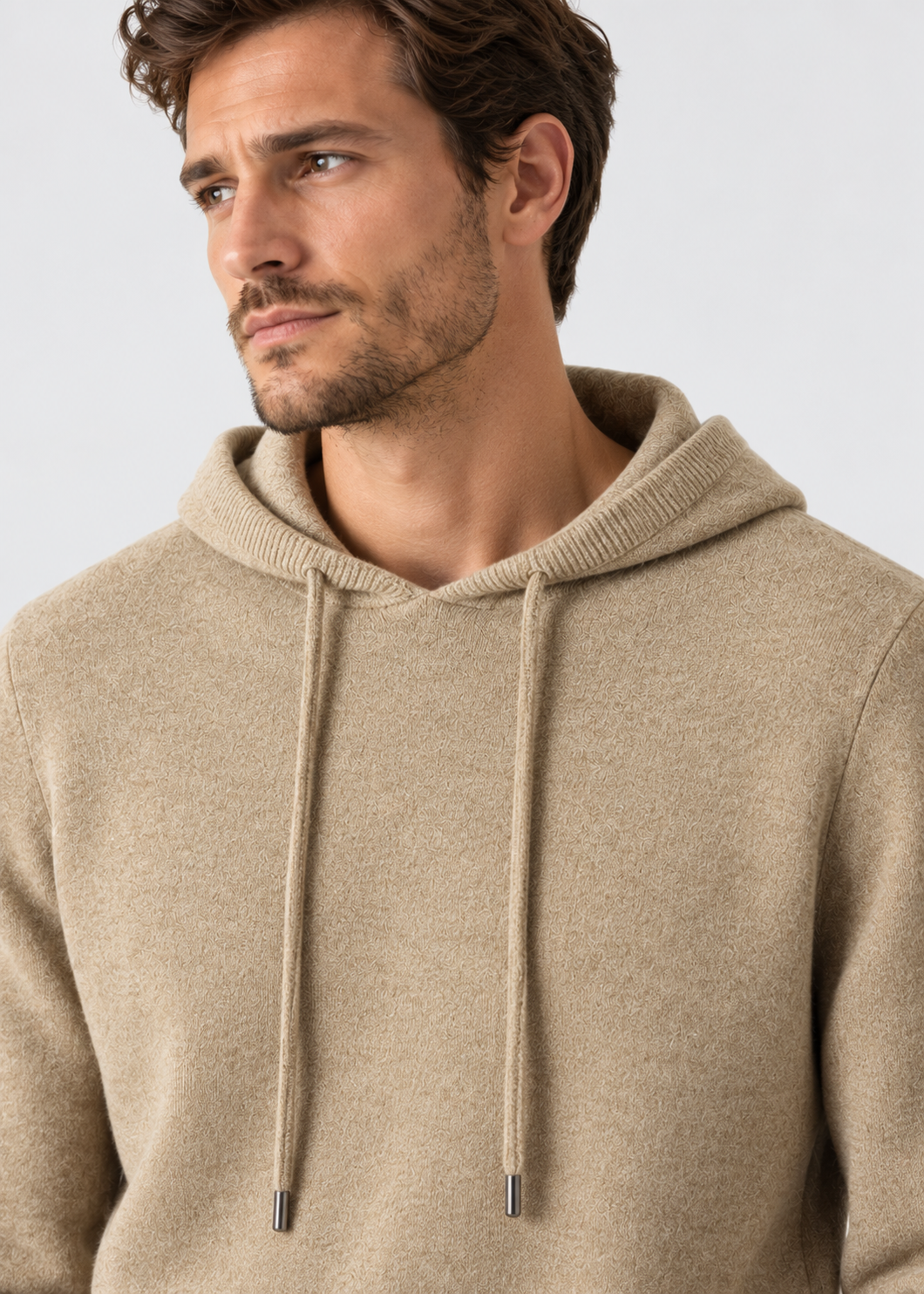 Men's Wool Hoodie | Warm Pullover Jumper | Casual Everyday Wear | Steven & Levon
