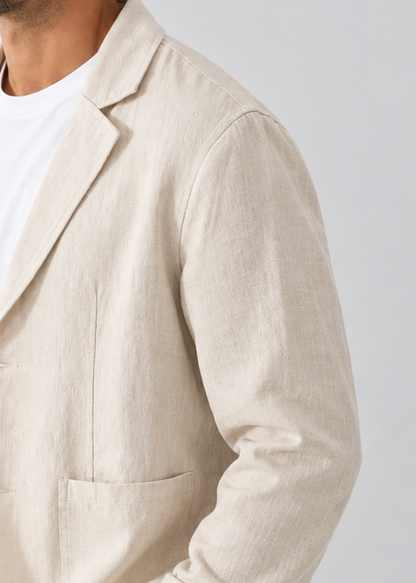 Men's Relaxed Fit Blazer | Men | Lightweight | Smart Casual Jacket | Steven & Levon