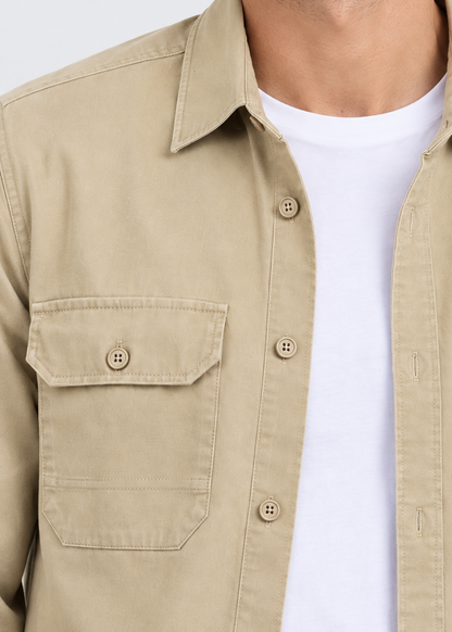 Men's Cotton Casual Shirt | Cotton | Relaxed Fit Button-Up | Everyday Smart Casual | Steven & Levon