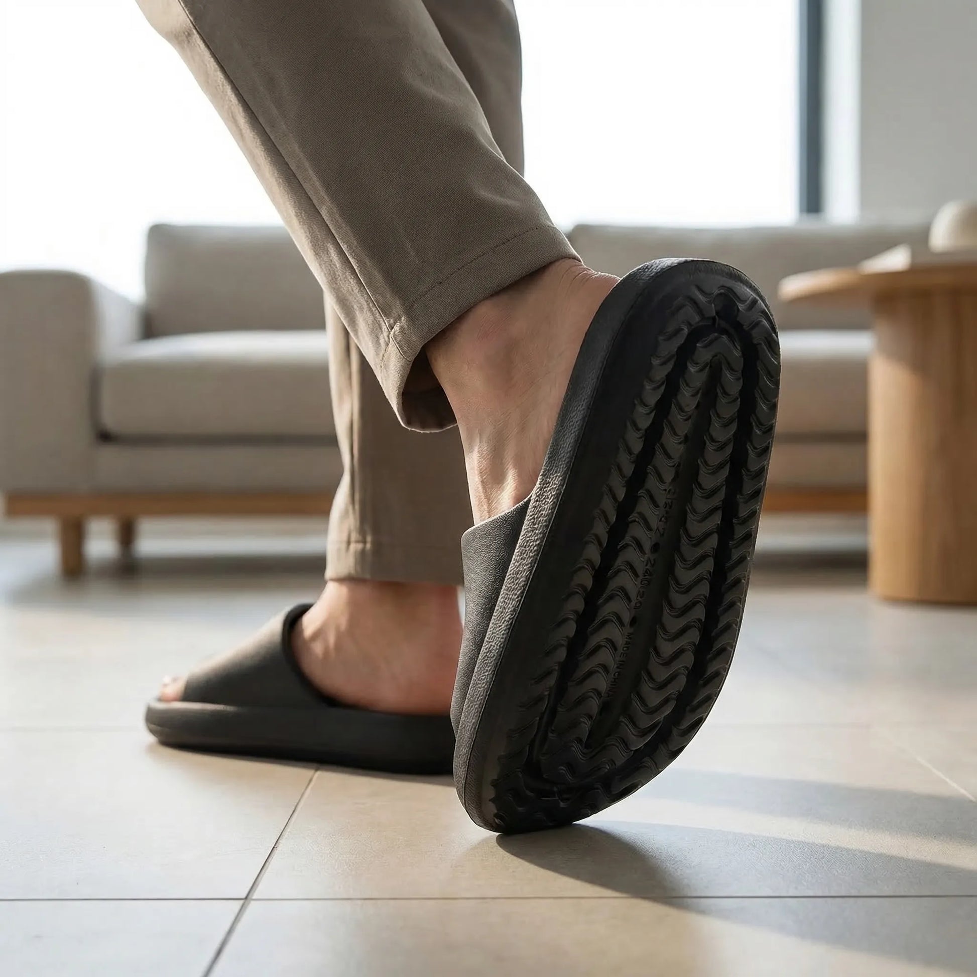 Tredlux - Thick-Soled Slip-On Home Slipper  Around The House