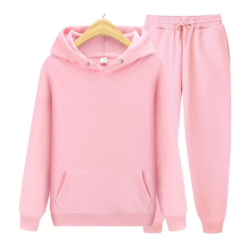 Men's Sporty Tracksuit Set | Unisex Tracksuit | Cotton Blend | Zip Hoodie & Joggers | Casual Activewear | Steven & Levon