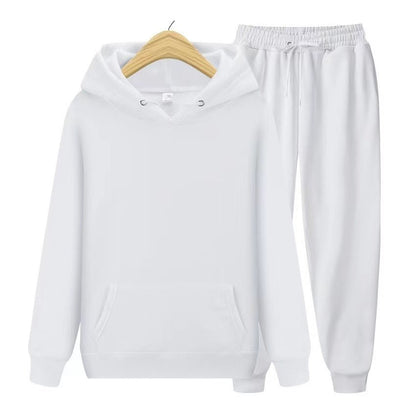 Men's Sporty Tracksuit Set | Unisex Tracksuit | Cotton Blend | Zip Hoodie & Joggers | Casual Activewear | Steven & Levon