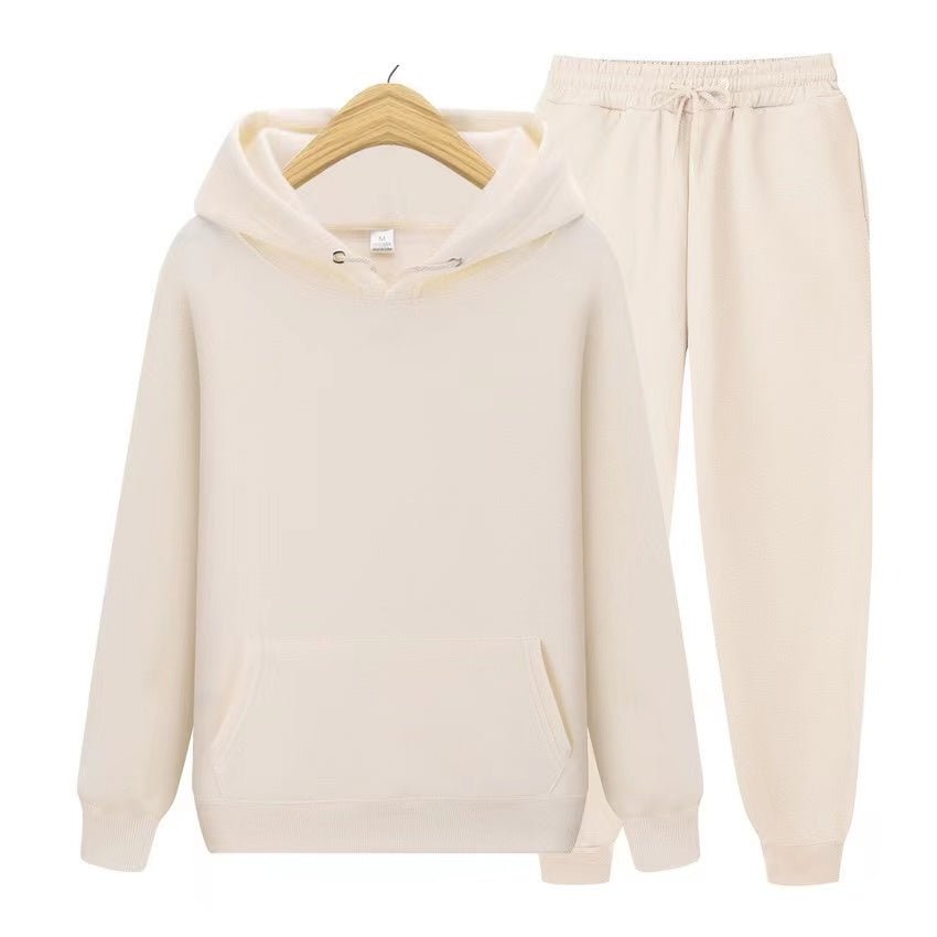 Men's Sporty Tracksuit Set | Unisex Tracksuit | Cotton Blend | Zip Hoodie & Joggers | Casual Activewear | Steven & Levon