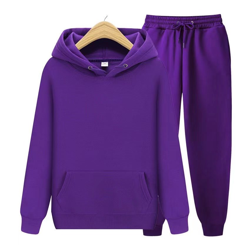 Men's Sporty Tracksuit Set | Unisex Tracksuit | Cotton Blend | Zip Hoodie & Joggers | Casual Activewear | Steven & Levon