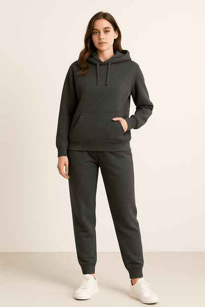 Men's Sporty Tracksuit Set | Unisex Tracksuit | Cotton Blend | Zip Hoodie & Joggers | Casual Activewear | Steven & Levon