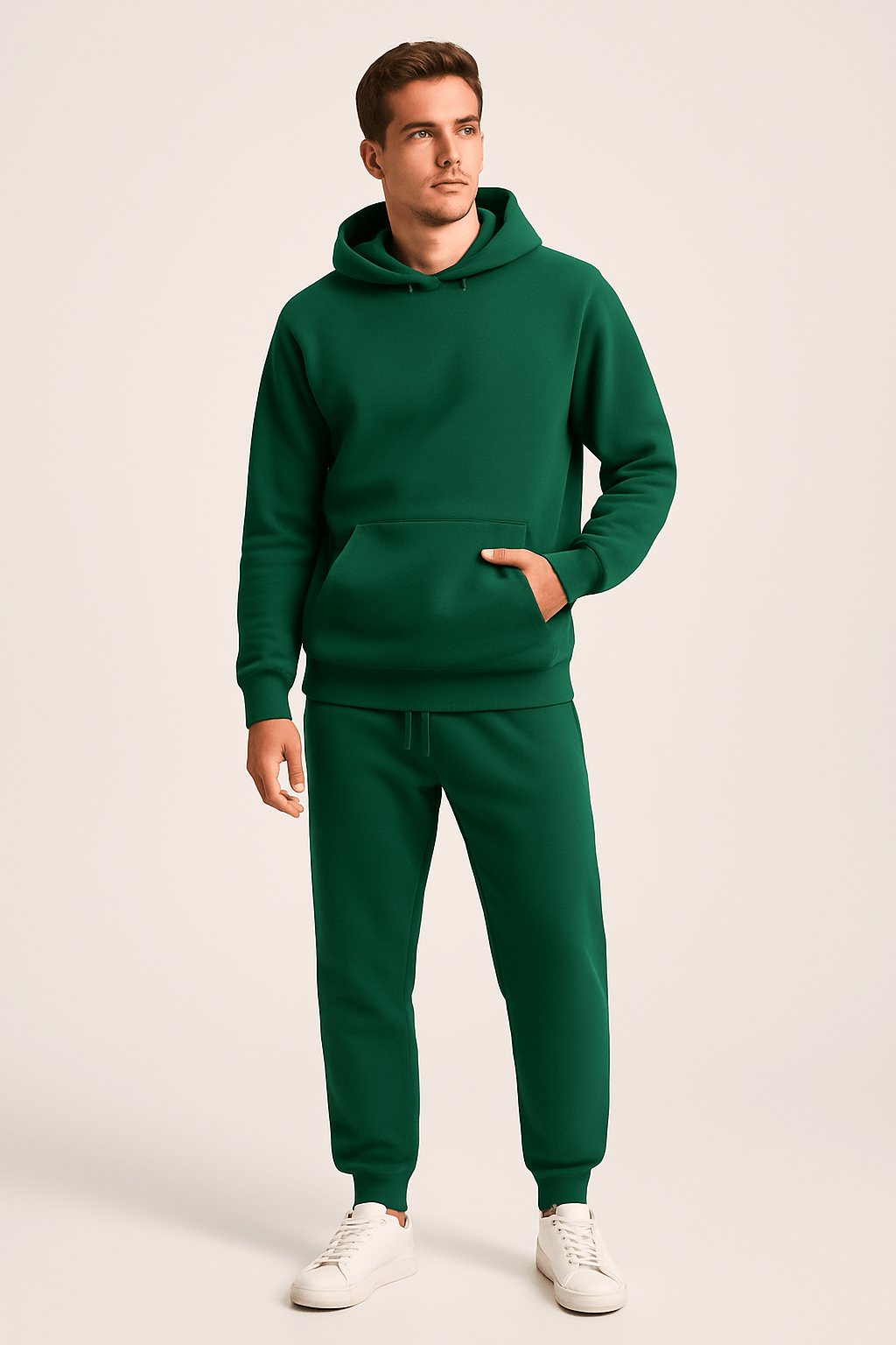 Men's Sporty Tracksuit Set | Unisex Tracksuit | Cotton Blend | Zip Hoodie & Joggers | Casual Activewear | Steven & Levon