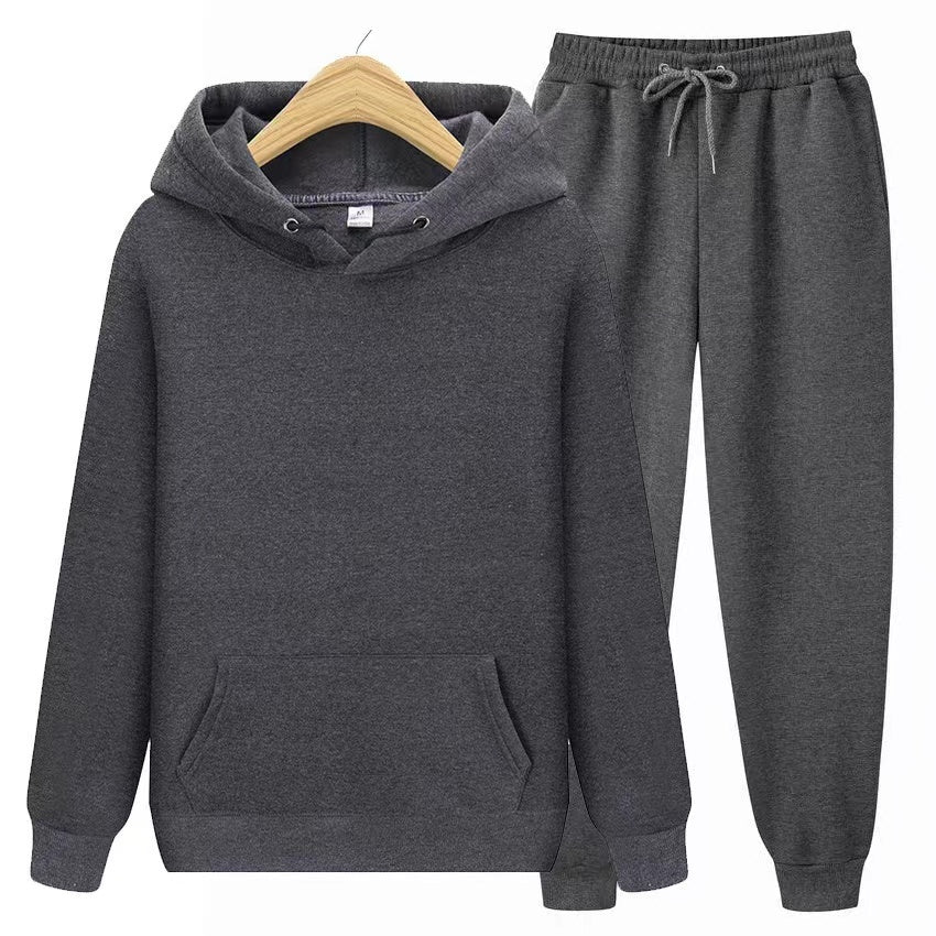 Men's Sporty Tracksuit Set | Unisex Tracksuit | Cotton Blend | Zip Hoodie & Joggers | Casual Activewear | Steven & Levon