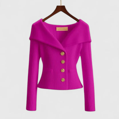 Chic Soft Knit Cardigan | Women's Button-Up Soft Sweater | Steven & Levon