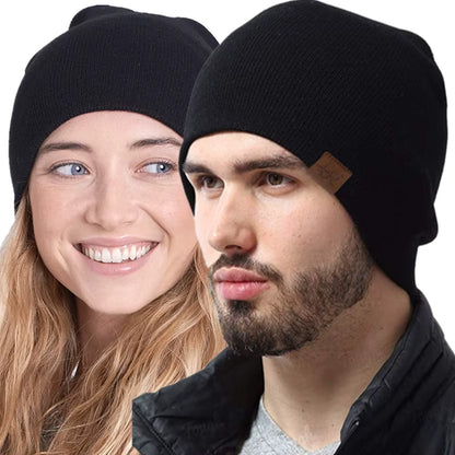 Winter Beanie | Unisex Warm Fur Lined Knitted Hat for Outdoor Sports & Casual Wear | Steven & Levon