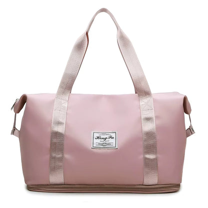 Women's Travel Duffle Bag | Waterproof Nylon | Large Capacity Gym Bag | Steven & Levon