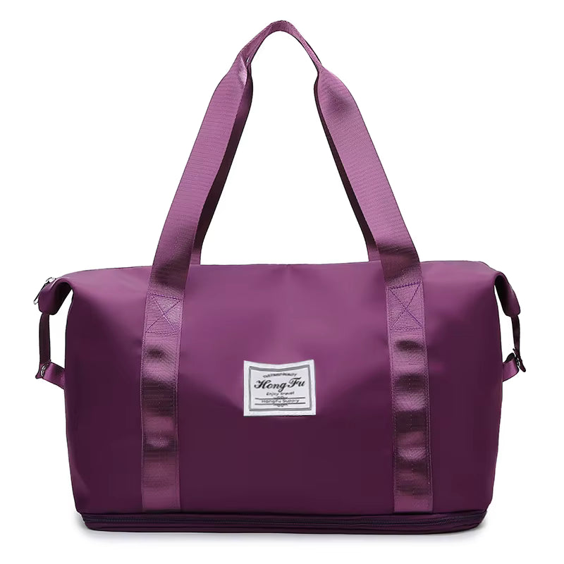 Women's Travel Duffle Bag | Waterproof Nylon | Large Capacity Gym Bag | Steven & Levon