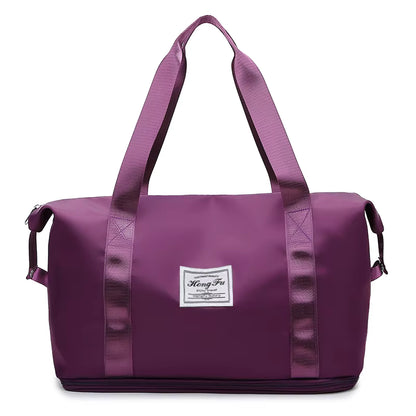 Women's Travel Duffle Bag | Waterproof Nylon | Large Capacity Gym Bag | Steven & Levon