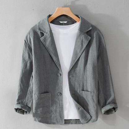 Men's Relaxed Fit Blazer | Men | Lightweight | Smart Casual Jacket | Steven & Levon