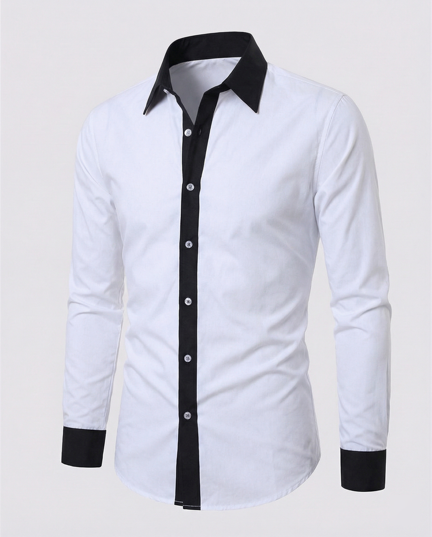 Men's Two-Tone Shirt | Men | Slim Fit | Casual Button-Up | Steven & Levon