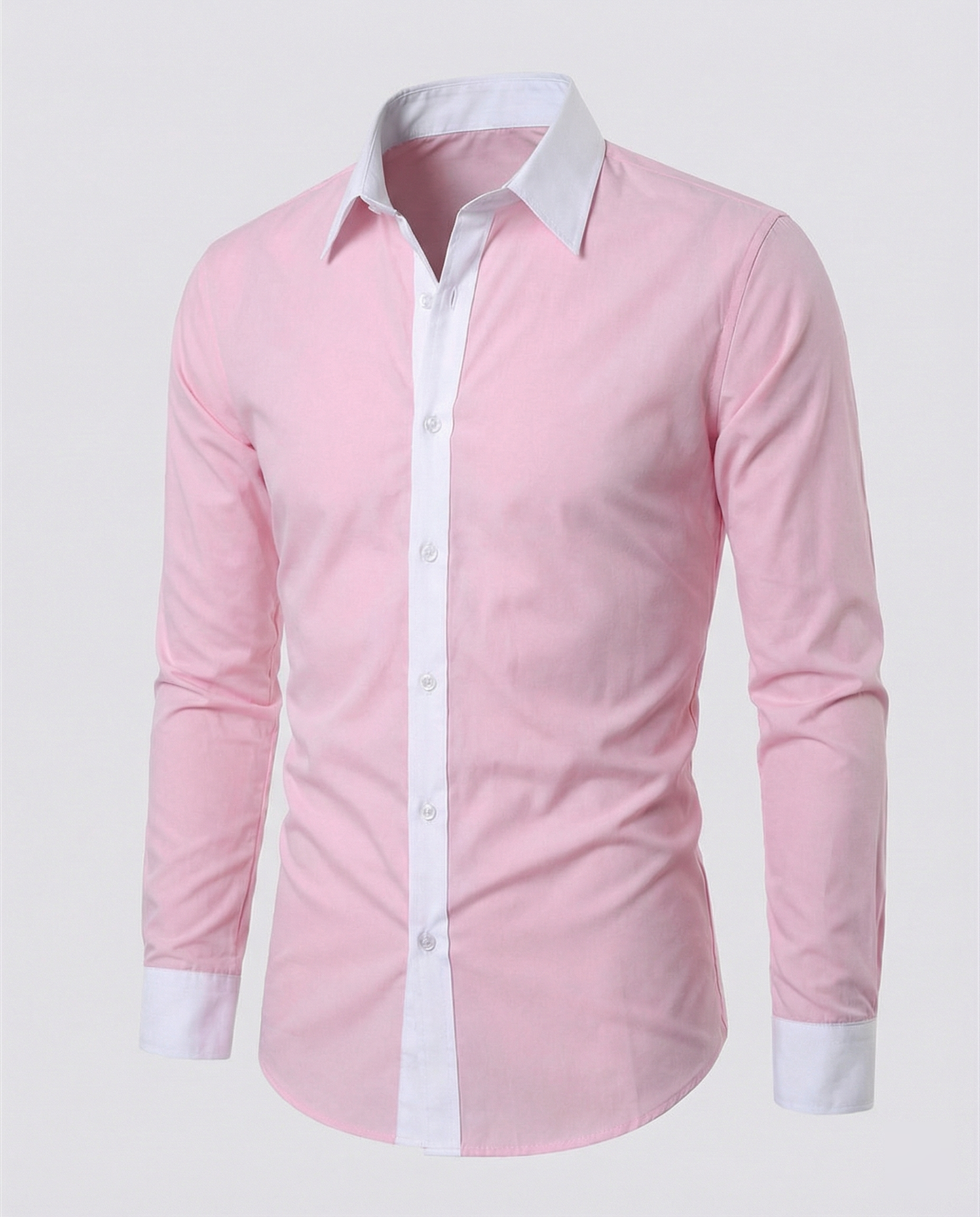 Men's Two-Tone Shirt | Men | Slim Fit | Casual Button-Up | Steven & Levon
