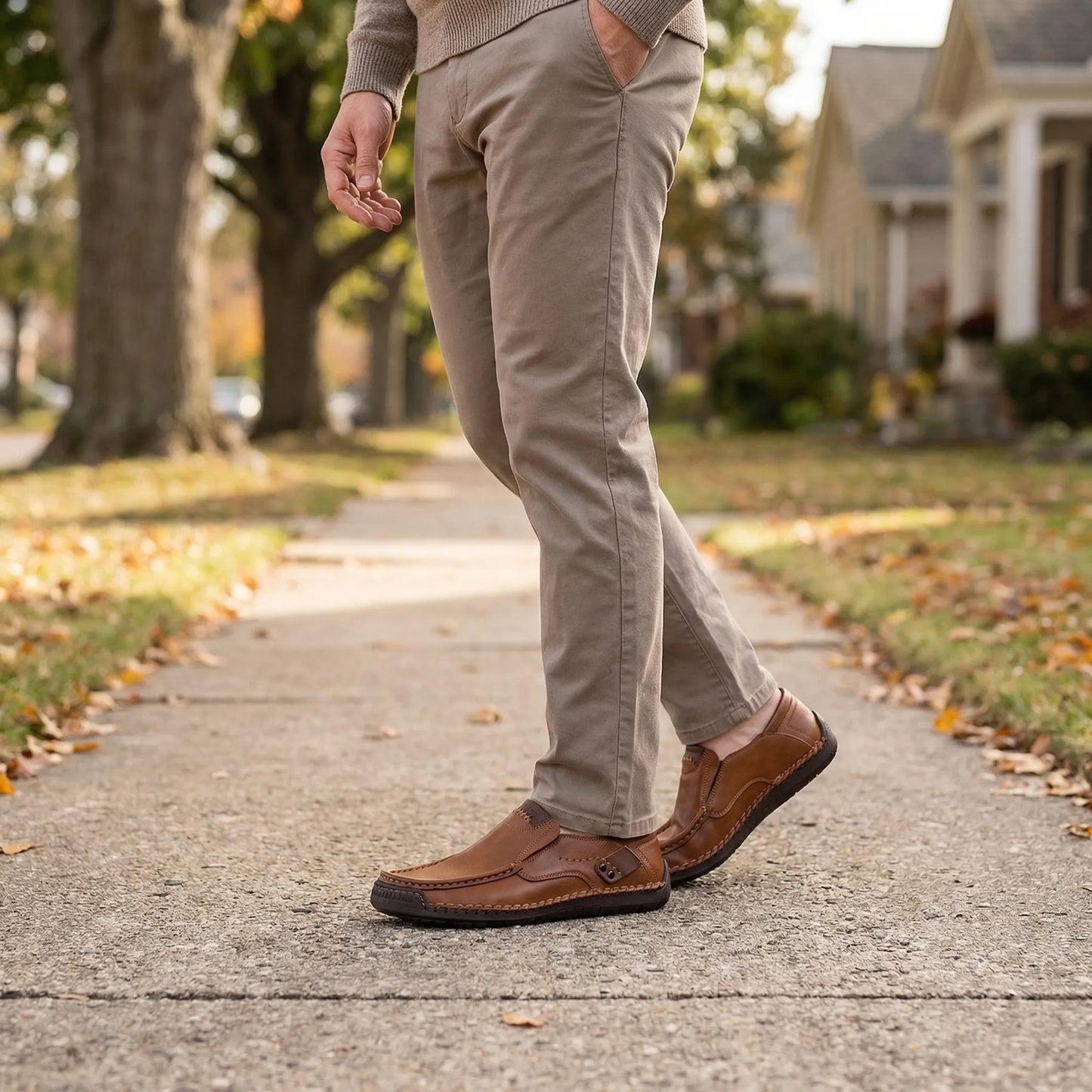 Veltrano - Handcrafted Slip-On Loafer For Men  Casual Everyday Wear