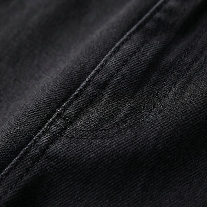 Veltrix - Slim Fit Black Stretch Jeans  Everyday Casual Wear