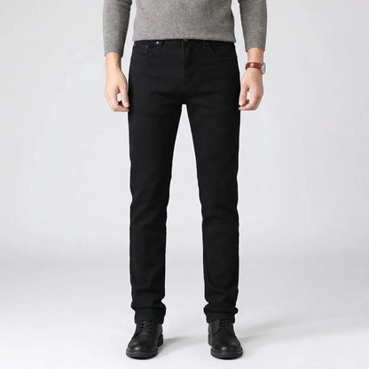 Veltrix - Slim Fit Black Stretch Jeans  Everyday Casual Wear