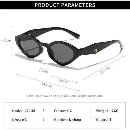 Vintage Cat Eye Sunglasses | Women | UV400 Designer Eyewear | Slim Retro Frame | Fashion Statement Shades | Steven & Levon