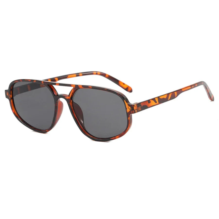 Vintage Polygon Sunglasses | Square Sunglasses | Unisex | UV400 Fashion Eyewear | Lightweight Luxury Shades | Steven & Levon