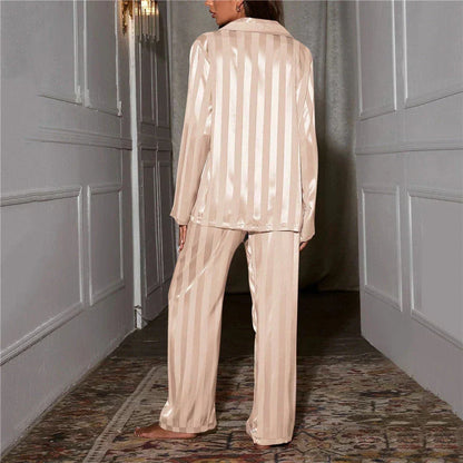 Emilia Women's Silky Pyjama Set | Soft Sleepwear | Steven & Levon