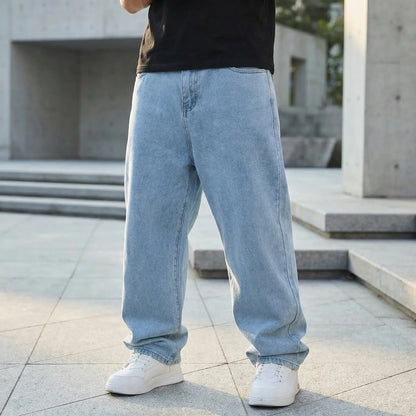 Waydenim - Baggy Straight-Leg Denim Trousers  Everyday Casual Wear