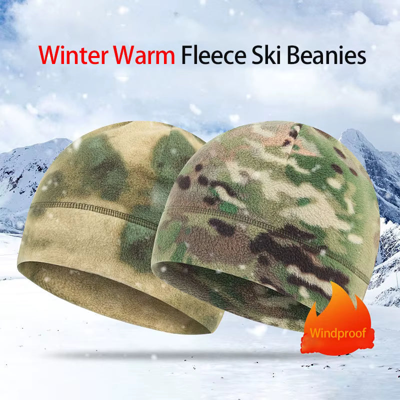 Thermal Beanie | Unisex Fleece Windproof Helmet Liner for Cycling & Skiing | Steven & Levon