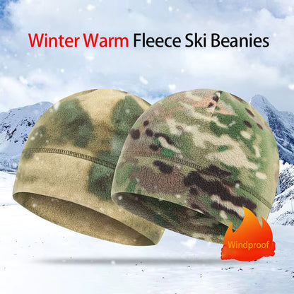 Thermal Beanie | Unisex Fleece Windproof Helmet Liner for Cycling & Skiing | Steven & Levon