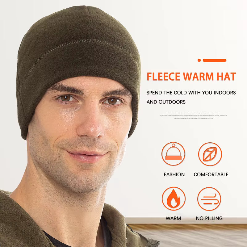 Thermal Beanie | Unisex Fleece Windproof Helmet Liner for Cycling & Skiing | Steven & Levon