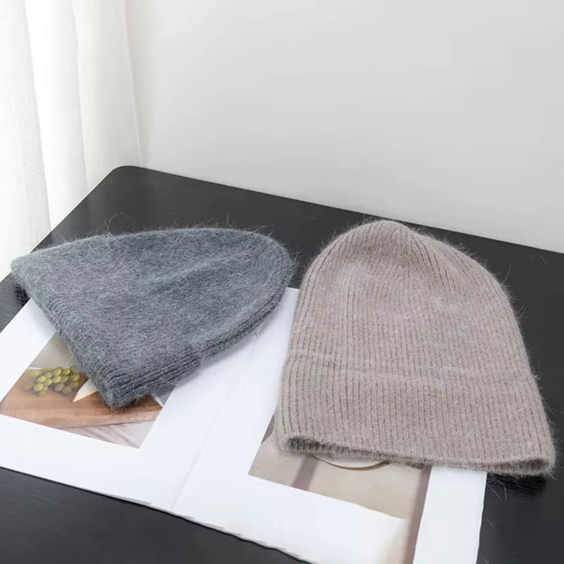 Beanie Hat | Women's Plush Thermal Knit Fleece Lined Warm Winter Cap | Steven & Levon