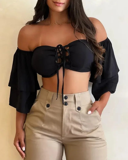 Wina Cargo Pants for Women | High Waist | Ankle Length | Spliced Desig | Steven & Levon
