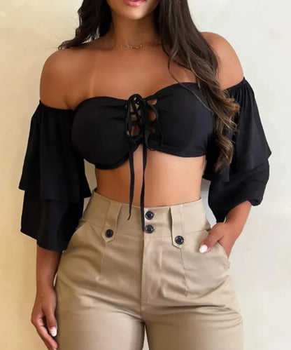 Wina Cargo Pants for Women | High Waist | Ankle Length | Spliced Desig | Steven & Levon