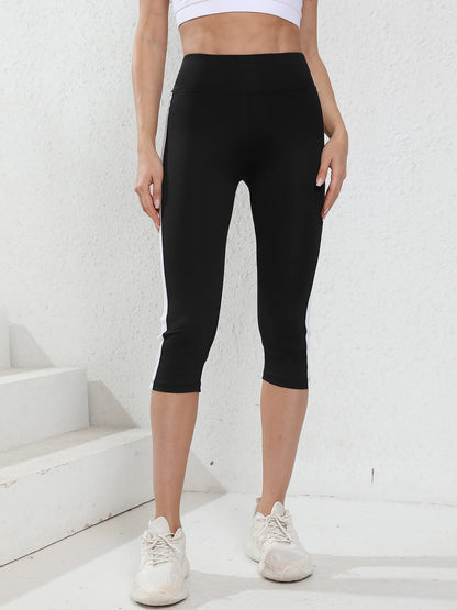High Waist Capri Leggings | Women | Tummy Control | Soft Fabric | Steven & Levon