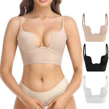 Chic Seamless Backless Bra | Women | Invisible Support | Smooth Seamless Lingerie | Everyday & Occasion Wear | Steven & Levon