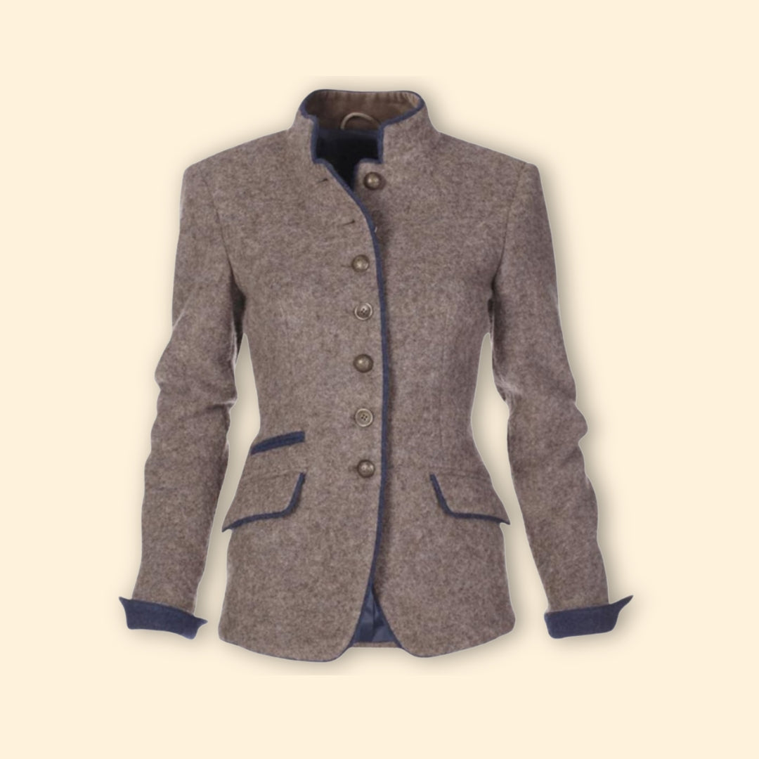 Women's Classic Blazer | Tailored Fit | Elegant Smart Casual Jacket | Steven & Levon