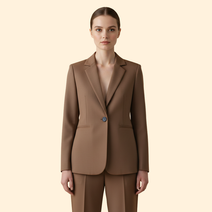Women's Tailored Blazer | Fitted Silhouette | Elegant Smart Casual Jacket | Steven & Levon