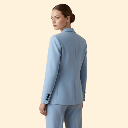 Women's Tailored Blazer | Fitted Silhouette | Elegant Smart Casual Jacket | Steven & Levon