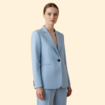 Women's Tailored Blazer | Fitted Silhouette | Elegant Smart Casual Jacket | Steven & Levon