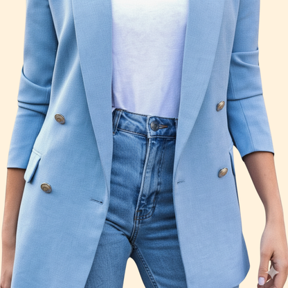 Women's Tailored Fit Blazer | Elegant Smart Casual Jacket | Steven & Levon