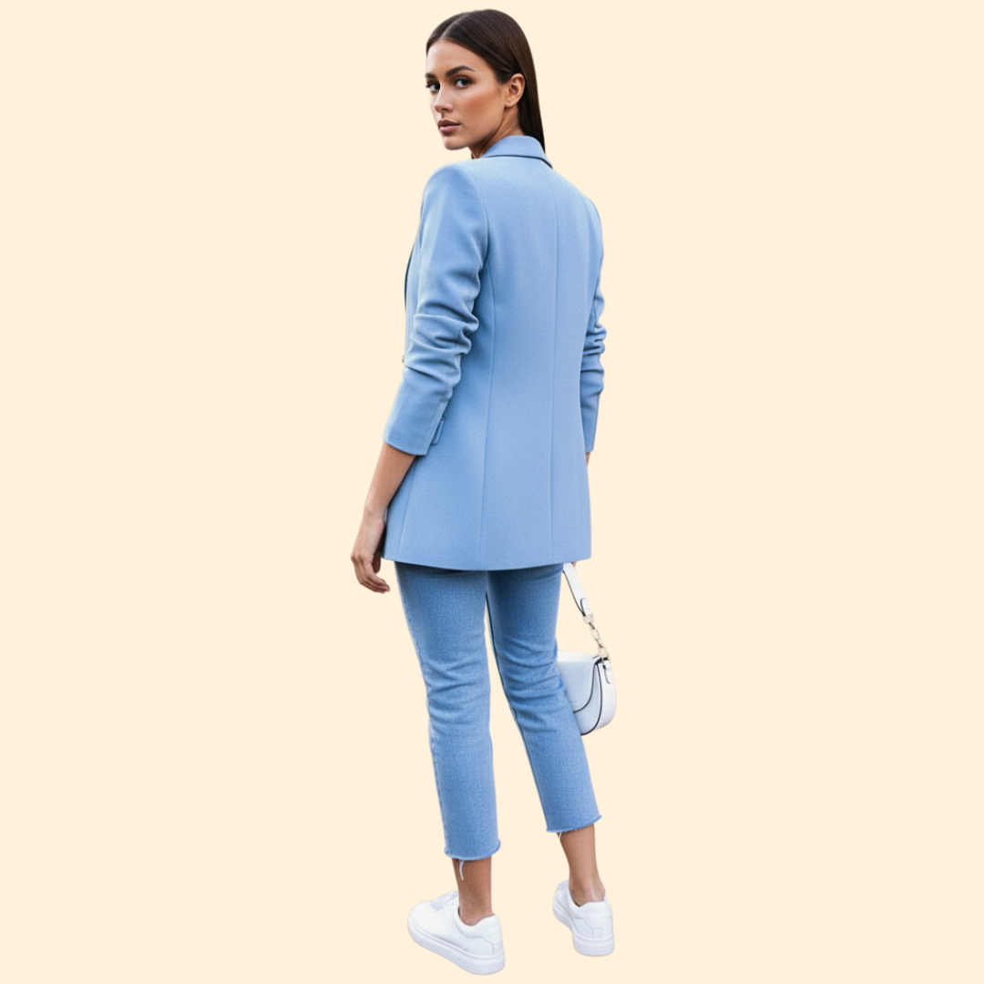 Women's Tailored Fit Blazer | Elegant Smart Casual Jacket | Steven & Levon