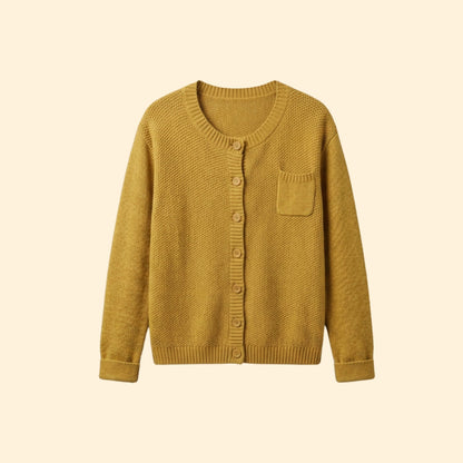 Women's Button Knit Cardigan | Soft Long Sleeve Layering Sweater | Steven & Levon