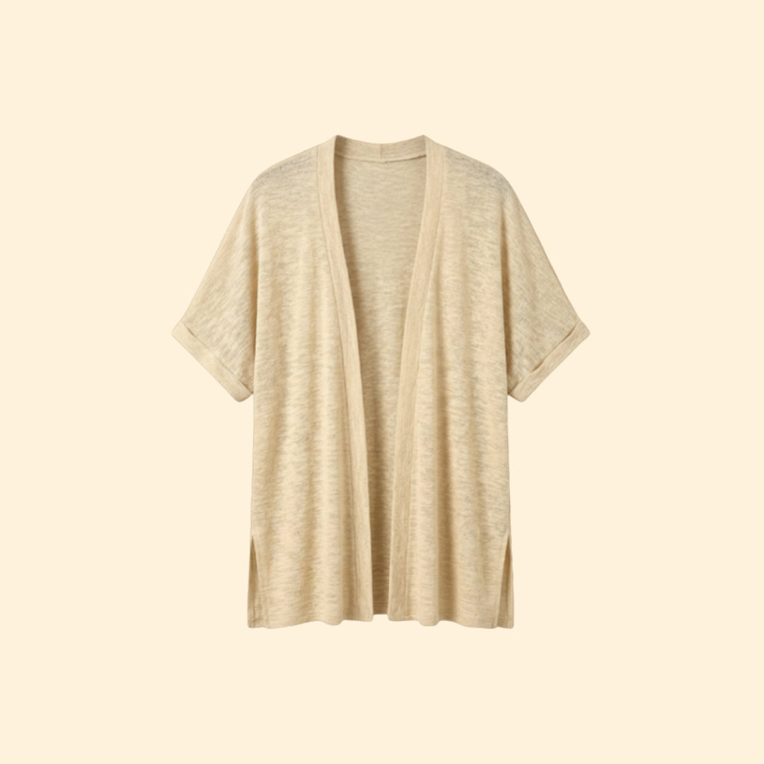 Women's Open Front Cardigan | Soft Knit Long Sleeve Layering Sweater | Steven & Levon