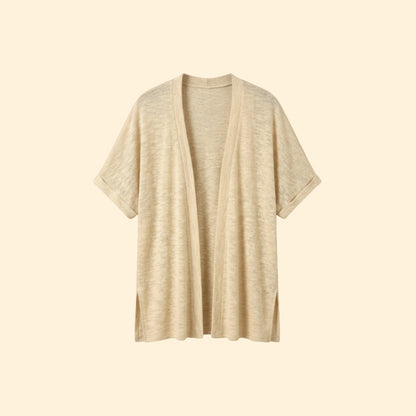 Women's Open Front Cardigan | Soft Knit Long Sleeve Layering Sweater | Steven & Levon