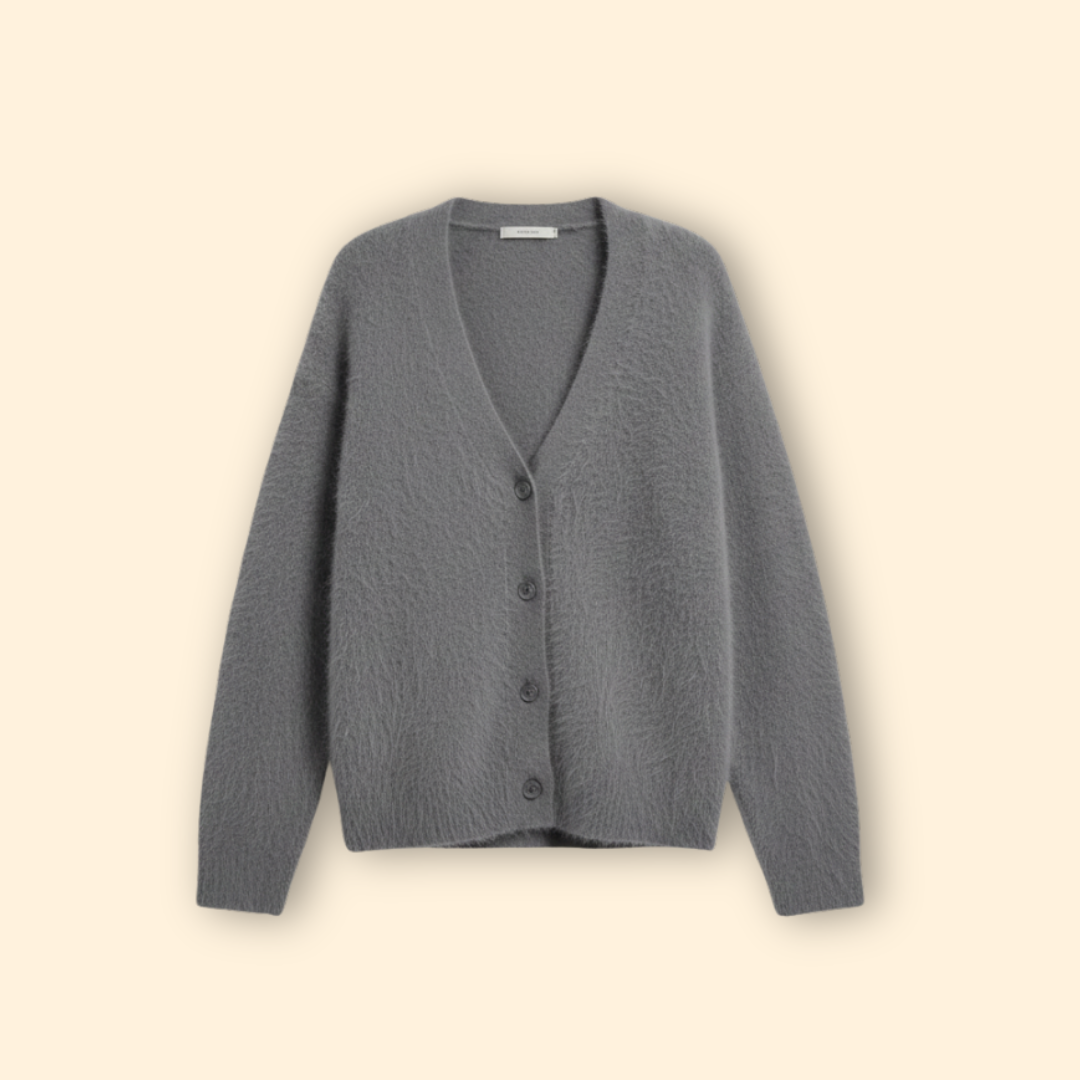 Women's Soft Knit Cardigan | Cozy Long Sleeve Layering Sweater | Steven & Levon