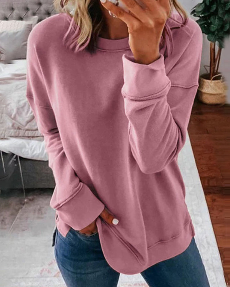 Women’s Casual Long Sleeve Sweater | Knit Pullover | Blended Fabric | Steven & Levon