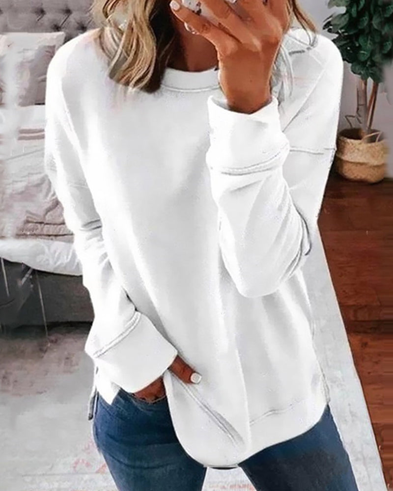 Women’s Casual Long Sleeve Sweater | Knit Pullover | Blended Fabric | Steven & Levon