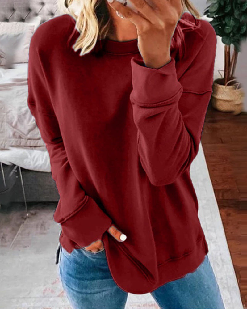 Women’s Casual Long Sleeve Sweater | Knit Pullover | Blended Fabric | Steven & Levon